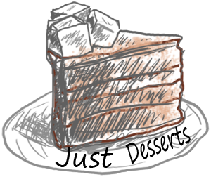 Kenneth Gomez Art Just Dessert Logo